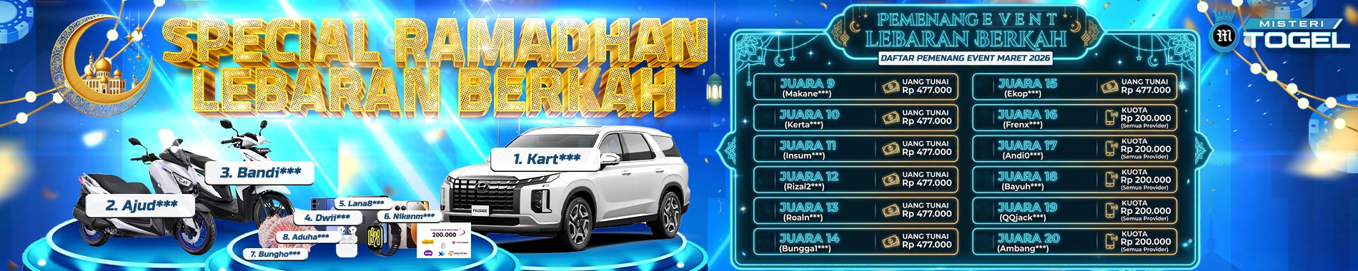 PEMENANG EVENT LEBARAN 2026